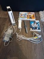 Nintendo Wii inclusief 5 spellen, Spelcomputers en Games, Spelcomputers | Nintendo Wii, Ophalen of Verzenden, Gebruikt, Met 1 controller