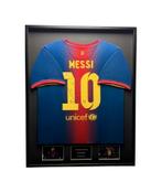 Lionel Messi FC Barcelona 12/13 ingelijst thuis shirt, Buitenlandse clubs, Soccersignings.nl, Shirt, Nieuw