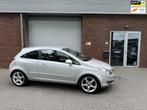 Opel Corsa 1.4-16V Sport|AIRCO|NIEUWE APK|CRUISE CONTROL, Voorwielaandrijving, Stof, Gebruikt, Zwart