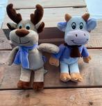 Milka knuffels, Rudolph kerst, koe, Ophalen of Verzenden, Zo goed als nieuw, Koe