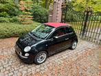Fiat 500 Cabrio 0.9 Twinair, APK 4-26, Inruil mogelijk, Cabriolet, Zwart, Handgeschakeld, 30 €/maand