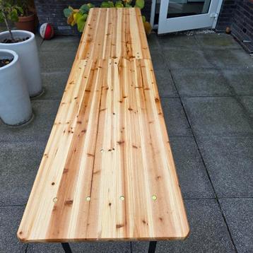 Houten Biertafel - inklapbaar! beschikbaar voor biedingen