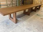 Eiken bank, Ophalen, Minder dan 75 cm, 300 cm of meer, Zo goed als nieuw