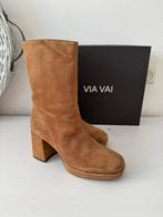 NIEUW > Via Vai Laarzen met Hak / maat 41 / Kleur Cognac, Via Vai, Bruin, Verzenden, Lage of Enkellaarzen