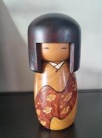 Mooie Sachi (Fortune) Kokeshi van Usaburo, Antiek en Kunst, Verzenden