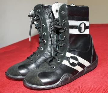 Hush Puppies ZGAN mt 29 zwart zilver halfhoge schoen laars beschikbaar voor biedingen