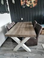 Haco Tafel en 4 Stollen 184 x 101 x 78, Huis en Inrichting, Tafels | Eettafels, Gebruikt, 100 tot 150 cm, Ophalen of Verzenden