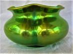 Zsolnay - Art nouveau vaas in groen eosin (8011), Ophalen, Aardewerk of Porselein, Zo goed als nieuw, Minder dan 50 cm
