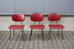 Oude originele Gispen 116 stoelen ( 4x) Wim Rietveld, Huis en Inrichting, Stoelen, Ophalen, Gebruikt, Gispen Rietveld, Metaal