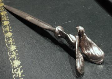 Rolls-Royce briefopener, massief, 20 cm lang, als nieuw beschikbaar voor biedingen