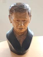 Antieke grote & zware mannelijke buste gemerkt en genummerd, Ophalen of Verzenden