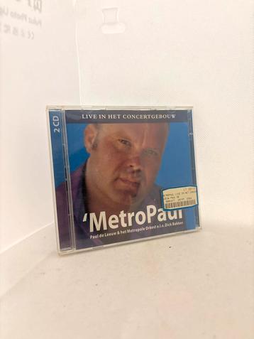 MetroPaul - Live in Het Concertgebouw (CD) beschikbaar voor biedingen
