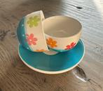 Kop en schotel Indra, Ophalen of Verzenden, Nieuw, Porselein, Kop en/of schotel