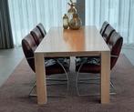 Rolf Benz eethoek met bijpassende salontafels, Ophalen, Gebruikt, 200 cm of meer, 50 tot 100 cm