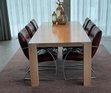 Eethoek, Rolf Benz stoelen en bijpassende salontafels beschikbaar voor biedingen
