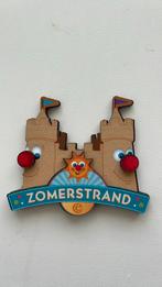 Efteling Magneet Zomerstrand Zandkasteel, Ophalen of Verzenden, Nieuw, Button of Speldje