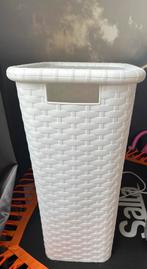 Wasmand - Plastic Wit, Kunststof, 50 tot 75 cm, Ophalen of Verzenden, Zo goed als nieuw