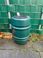 Regenton - Groen, Ophalen, Kunststof, Gebruikt, Met kraantje
