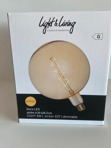 Light & Living deco led globe groot XL beschikbaar voor biedingen