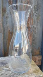 2x glazen karaf, Italiaans, Bormioli Rocco, helder glas. 3A2, Tweedehands verkoop, Tweedehands verkoop, Gebruikt, Ophalen of Verzenden
