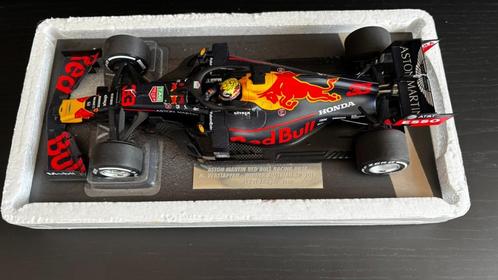 Max Verstappen 1:18 Edition 48 Austrian GP 2019, Hobby en Vrije tijd, Modelauto's | 1:18, Zo goed als nieuw, Auto, MiniChamps