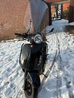 Zwarte La Souris snorscooter 45km, Fietsen en Brommers, Scooters | Overige merken, Ophalen, Gebruikt, Maximaal 45 km/u, Benzine