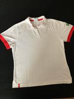 Polo Grosch wit met rood, Verzamelen, Biermerken, Ophalen of Verzenden, Gebruikt, Kleding, Grolsch