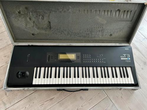Korg T3 EX Workstation Synthesizer – met gebreken, Muziek en Instrumenten, Synthesizers, Gebruikt, 61 toetsen, Korg, Met koffer of flightcase