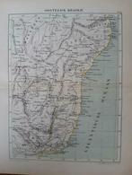 91 / Litho uit 1882 van J. Kuyper Oostelijk Brazilië, Ophalen of Verzenden