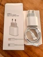 Merkloze 20W snellader voor Iphone met usb c lightning kanel, Ophalen of Verzenden, Nieuw, Apple iPhone