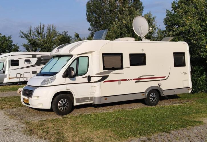Adria Coral S 680 ST, Caravans en Kamperen, Campers, Particulier, tot en met 4, Half-integraal, Adria, Fiat, Diesel, Handgeschakeld