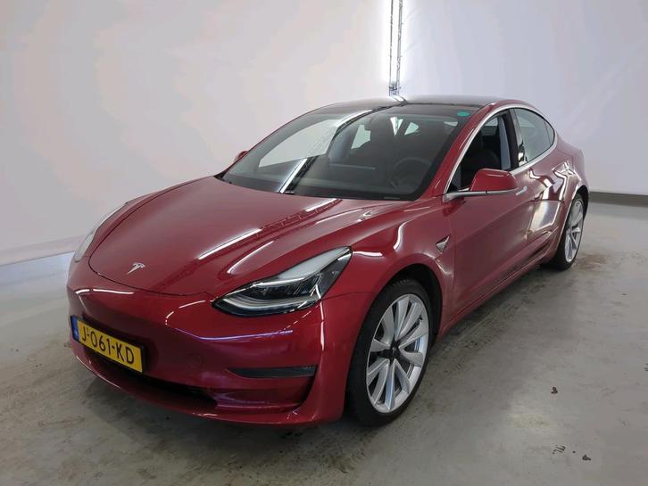 Tesla Model 3 Long Range AWD 75 kWh WARMTEPOMP SFD SOH 99% D, Auto's, Tesla, Bedrijf, Te koop, Model 3, 4x4, ABS, Airbags, Airconditioning