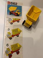 Vintage Lego - construction - 662 Dumpster Lorry (1976), Ophalen of Verzenden, Gebruikt, Complete set, Lego