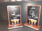 Affligem Koffie & Bier reclame bordjes, Ophalen of Verzenden, Reclamebord, Plaat of Schild, Overige merken