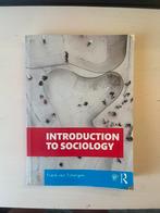 Introduction to sociology - Frank van Tubergen, Gelezen, Ophalen of Verzenden, WO, Frank van Tubergen