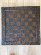 Antiek handgestoken schaakbord, Antiek en Kunst, Ophalen of Verzenden