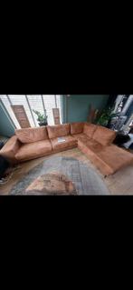 Zeer nette hoekbank 3 zits, Ophalen, Gebruikt, Stof