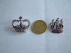 2 oude jaren 60 broche bootje/schip kroon kroontje, Sieraden, Tassen en Uiterlijk, Broches, Ophalen of Verzenden