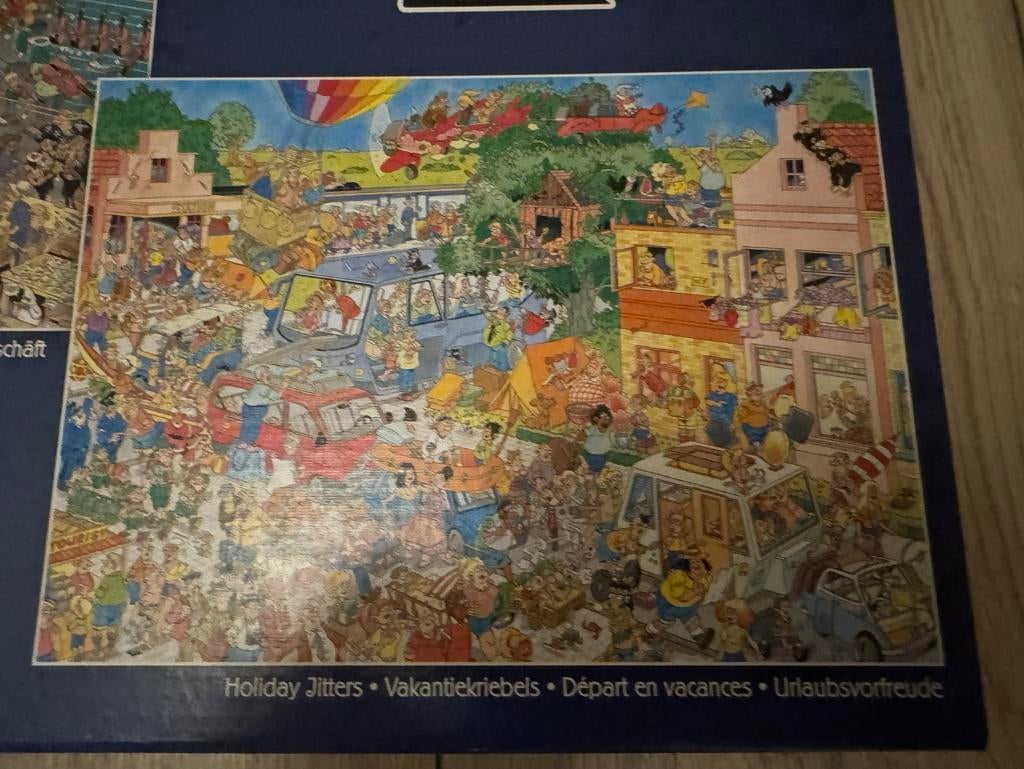 Jan van Haasteren 1000 stukjes - Comic Puzzle, Ophalen, 500 t/m 1500 stukjes, Zo goed als nieuw, Legpuzzel