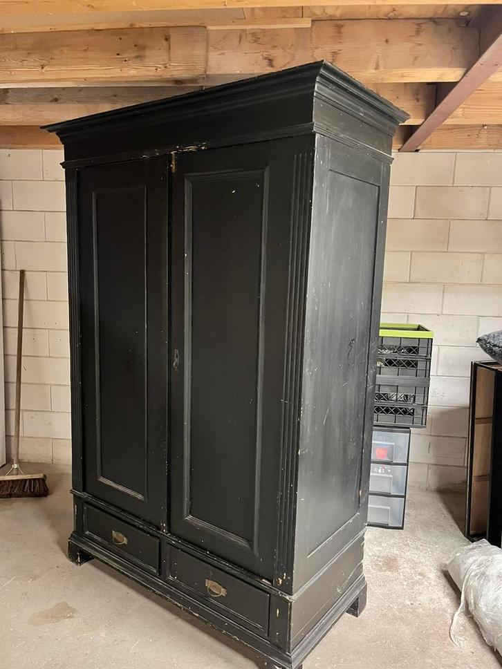 Oude kast - opknapper!, Huis en Inrichting, Kasten | Buffetkasten, Gebruikt, 150 tot 200 cm, 100 tot 150 cm, 50 tot 75 cm, Ophalen