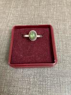 Ring zilver met fluoriet maat 17,5, Ophalen of Verzenden, 17 tot 18, Zilver, Dame