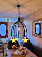 Hanglamp industrieel, Huis en Inrichting, Lampen | Hanglampen, Ophalen, 50 tot 75 cm, Zo goed als nieuw, Metaal