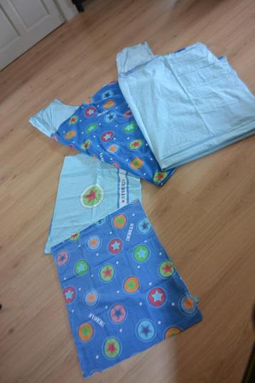 Lief! dekbedovertrek jongens, twee stuks, stoer, blauw beschikbaar voor biedingen