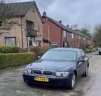 BMW 7 serie 2002, Auto's, BMW, Automaat, Blauw, 109 €/maand, Bedrijf