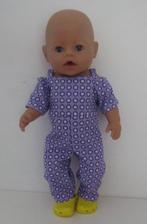 poppenkleertjes babypop born 43cm (jumpsuit), Verzenden, Nieuw, Babypop