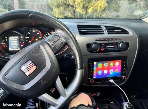 Seat - Leon - 2005-2012 - Draadloos Carplay - Montage Actie!, Auto diversen, Autoradio's, Nieuw, Ophalen of Verzenden