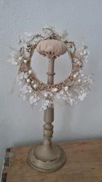 Brocante oude Franse bruids versiering bruidskroon in goede, Antiek en Kunst, Ophalen of Verzenden