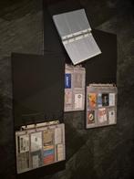 4 mappen telefoonkaarten  visitekaartjes, Ophalen of Verzenden