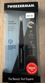 Tweezerman Pincet - Nieuw in verpakking, Gehele gezicht, Zwart, Nieuw, Ophalen of Verzenden