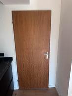 Bruine opdekdeuren 201x82 7 stuks teab, Ophalen, Binnendeur, 200 tot 215 cm
